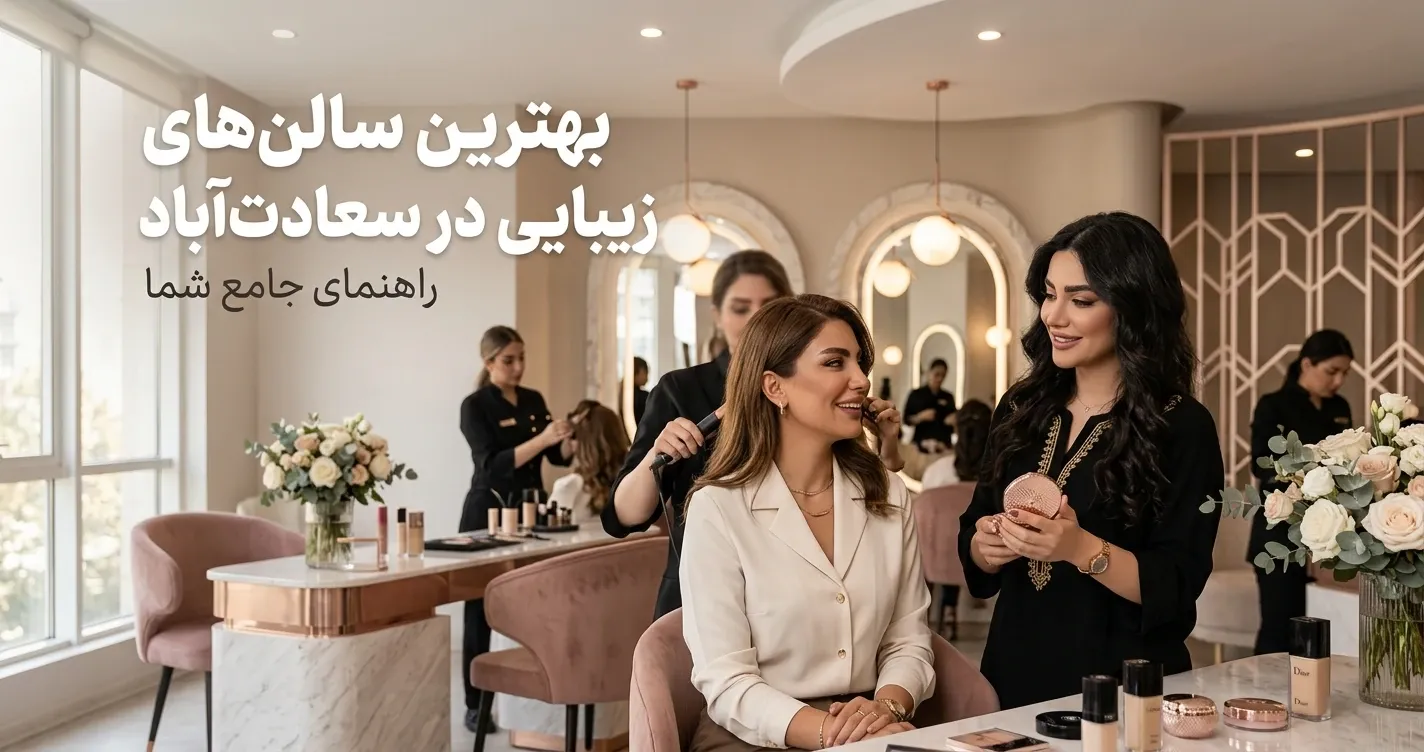 بهترین سالن‌های زیبایی در سعادت آباد
