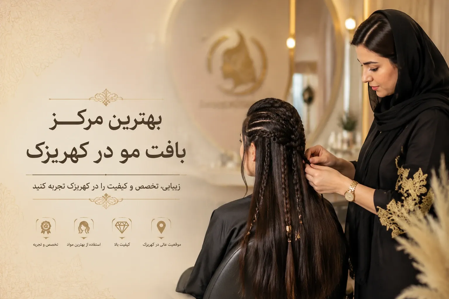 بهترین مرکز بافت مو در کهریزک